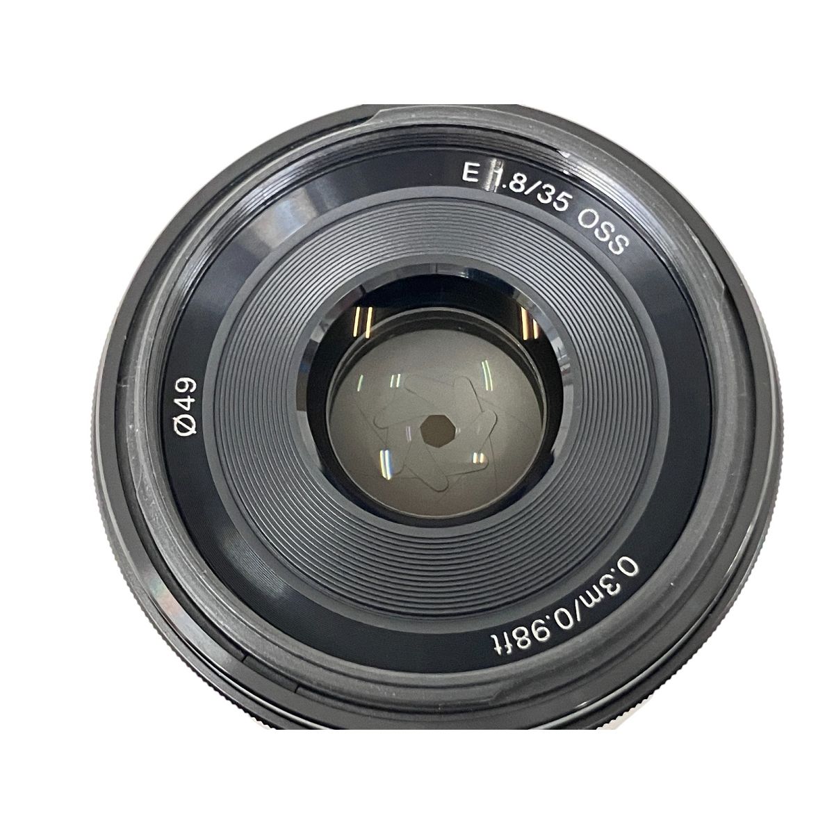 美品 ソニー Eマウント SONY SEL35F18 E 35mm F1.8 OSS 手振れ補正内臓 単