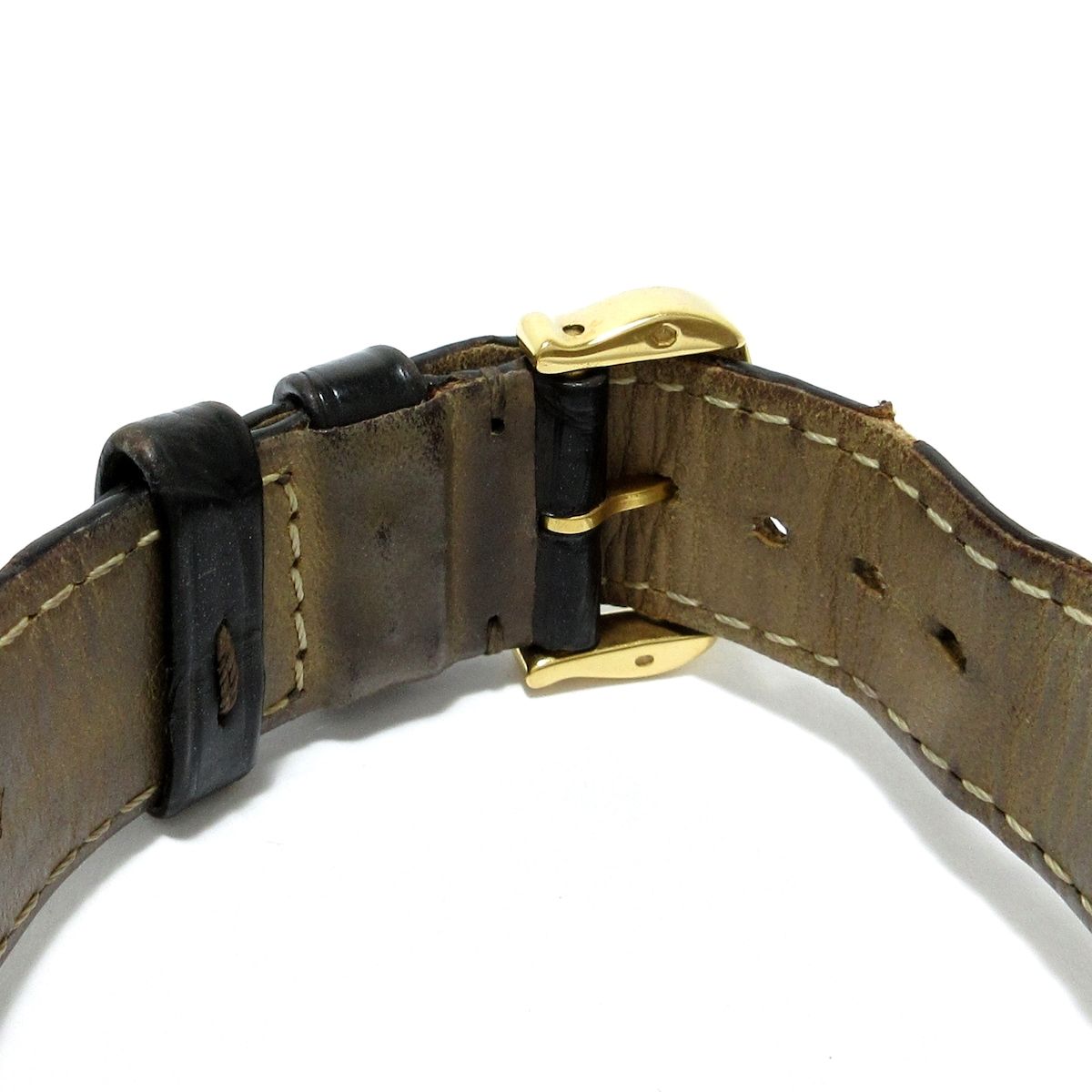 Cartier(カルティエ) 腕時計 ロンド ルイ カルティエ W6800151 レディース K18PG/革ベルト アイボリー