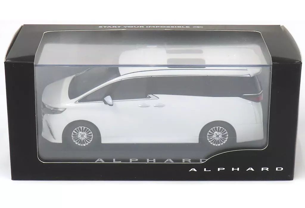 【尾張小牧店】 中古 トヨタ カラーサンプル プラチナホワイトパールマイカ 【727】 Amazon | HJ64 1/64 Toyota ALPHARD Z プラチナホワイトパール