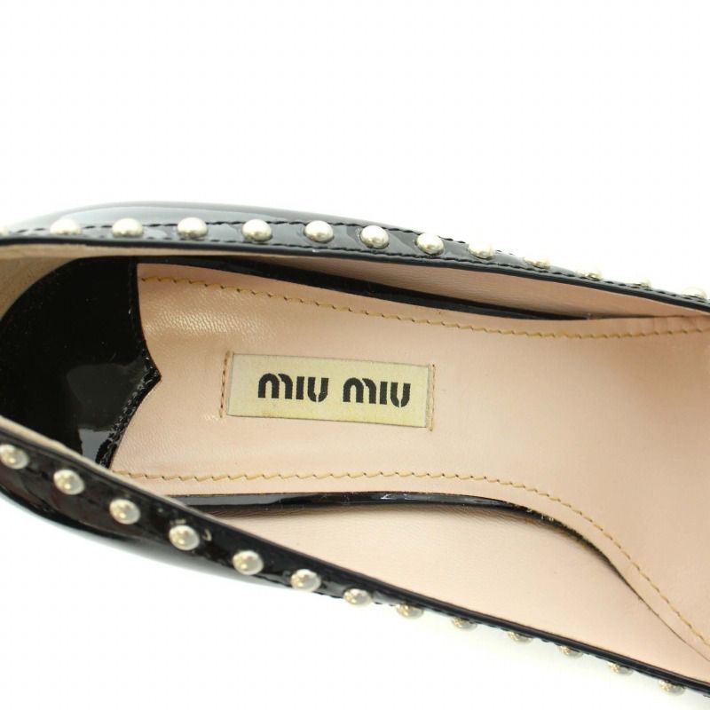 新作登場2024miumiu パンプス　size:38.5 (25.5cm) 靴
