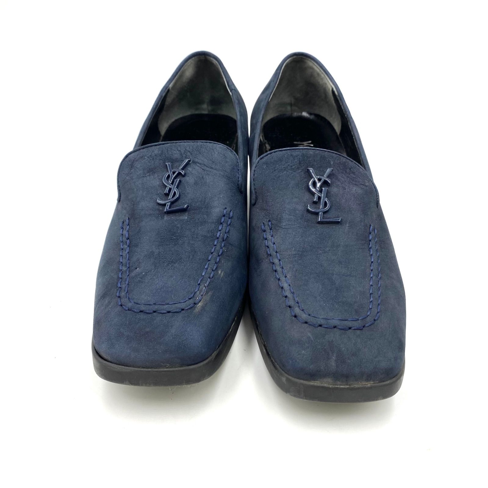 希少 YVES SAINT LAURENTイヴサンローラン ローファー　25.5 Yves Saint Laurent イブサンローラン YVES SAINT LAURENT YSL