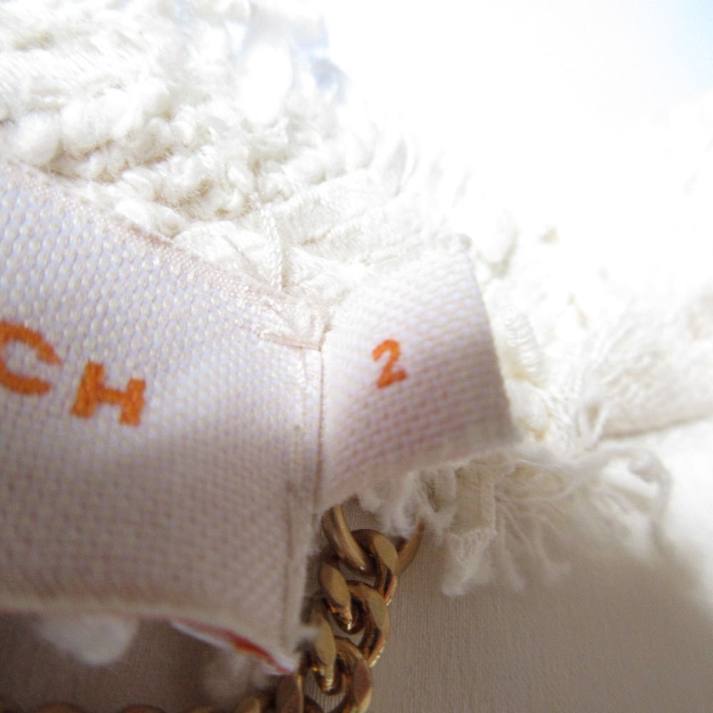 Tory Burch - 美品 Tory Burch トリーバーチ フラワーモチーフ ノーカラー ツイードジャケット 2 オフホワイト レディース 古着 中古 USED 楽天市場】【中古】美品 Tory Burch トリーバーチ フラワー