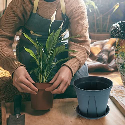 テラコッタ鉢 大小3点セット 受け皿付き テラコッタ鉢 大小3点セット 受け皿付き 植木鉢 おしゃれ 磁器