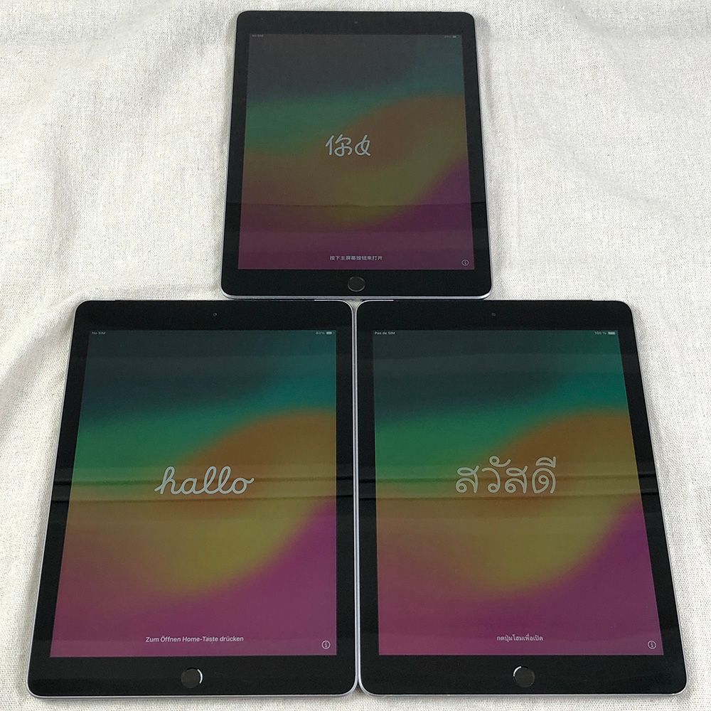 ◆ジャンク品 本体のみ◆ 3点セット Apple iPad 第6世代 Wi-Fi Cellular 128GB A1954 目立つキズ 不具合あり |TL-JUNK-250760