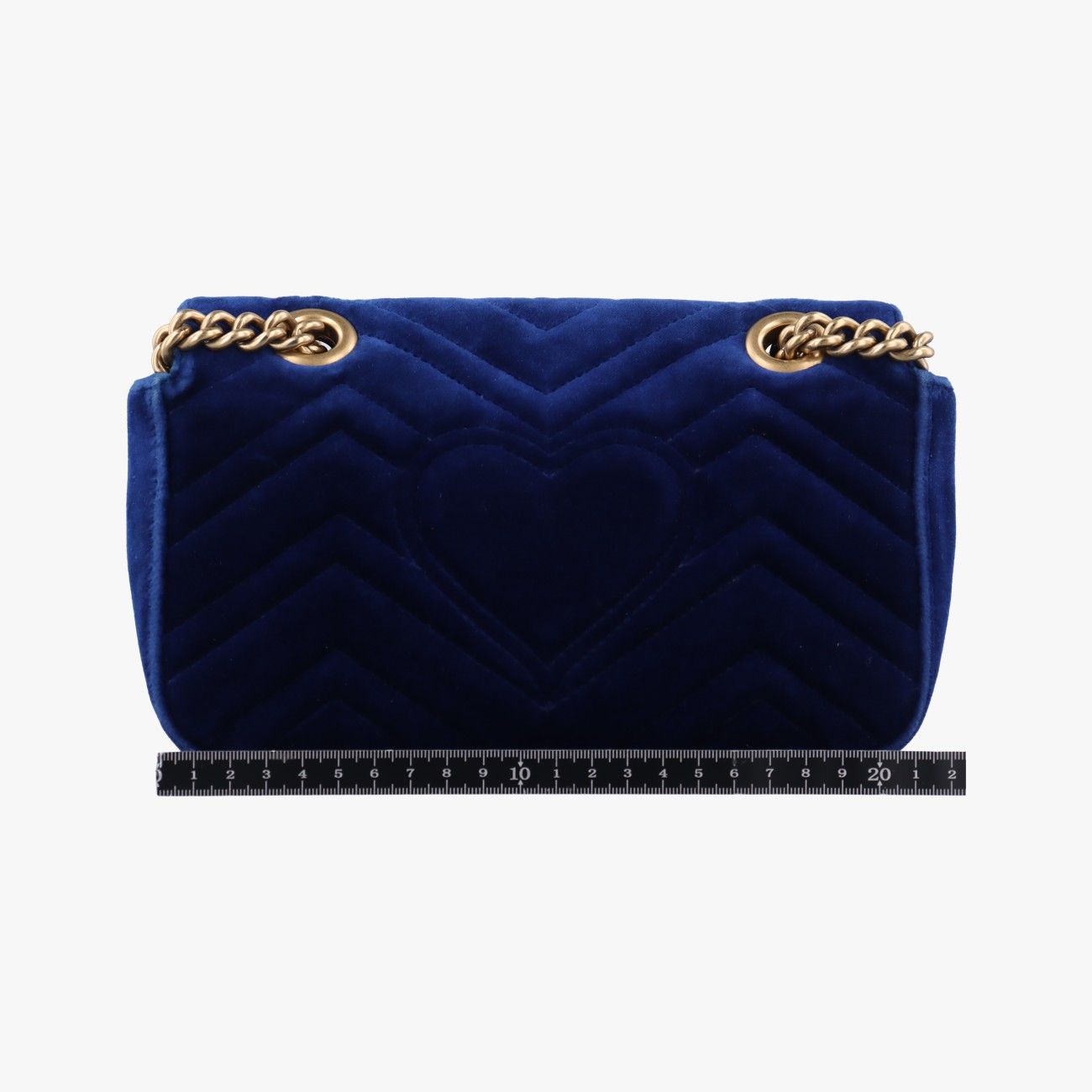 グッチGucciGGマーモントブルーベロア446744C026290997