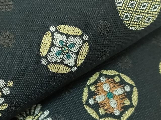 平和屋本店□極上 本場筑前博多織 草木染 手織工房 染匠：小森久 両面