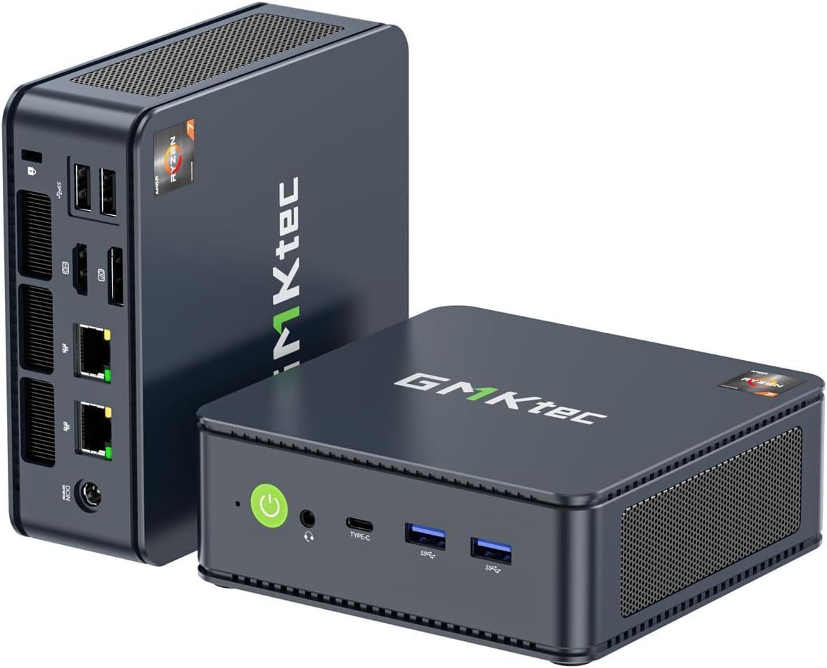 Bluetooth5.2 WiFi6 LAN 2.5Gbps 3画面 Pro 11 Windows 1TB SSD 16GB pc mini 4.50GHz 最大 8C|16T 5825U 7 Ryzen AMD ミニPC GMKtec