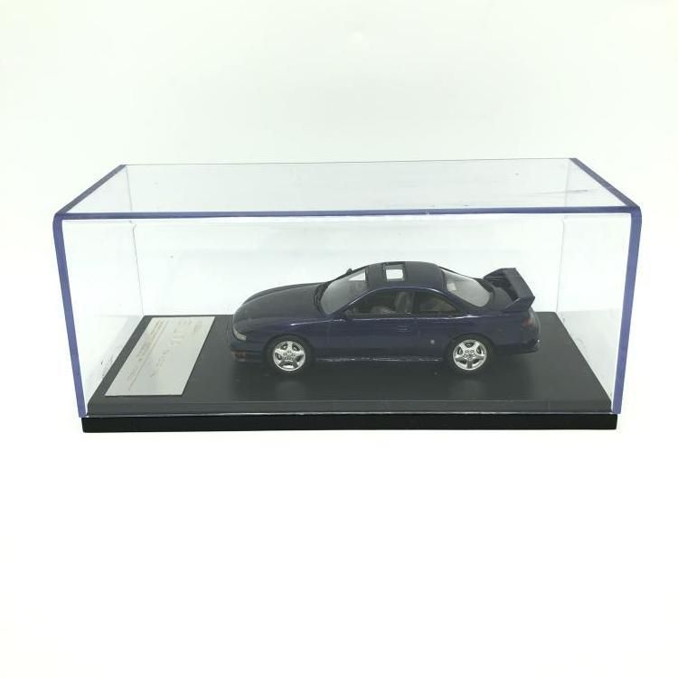 中古】ハイストーリー 1/43 シルビア K's エアロ 1996 ディープマリン