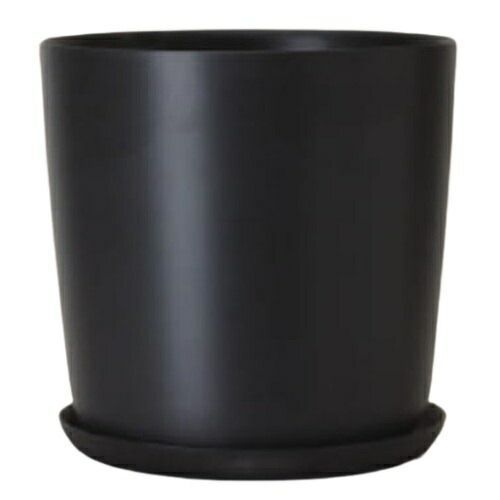 花 観葉植物用ポット エステリ 38 K Recycled Plastic POT 1個入り 83129 底穴あり 受皿付き 代引き不可 大型ポット FARM p133