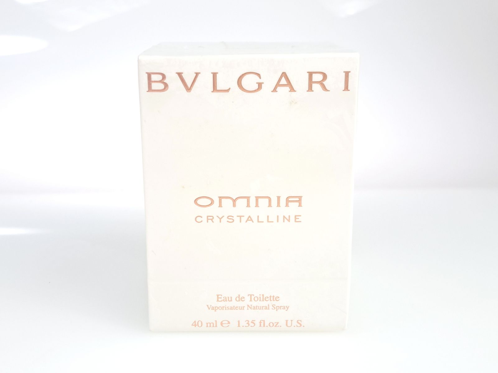 ♥ フィルム未開封 ブルガリ BVLGARI OMNIA オムニア クリスタリン オードトワレ スプレー 40ml 匿名配送 送料無料