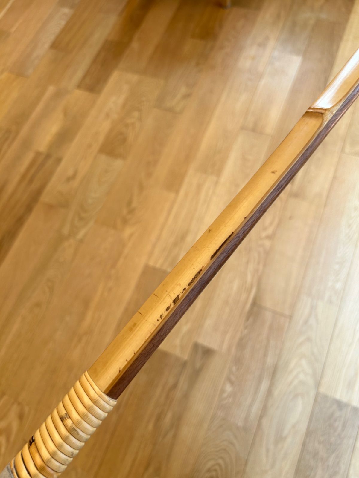 弓道 ごつく 竹弓 並寸 17.6kg「柴田勘十郎」送料込み！