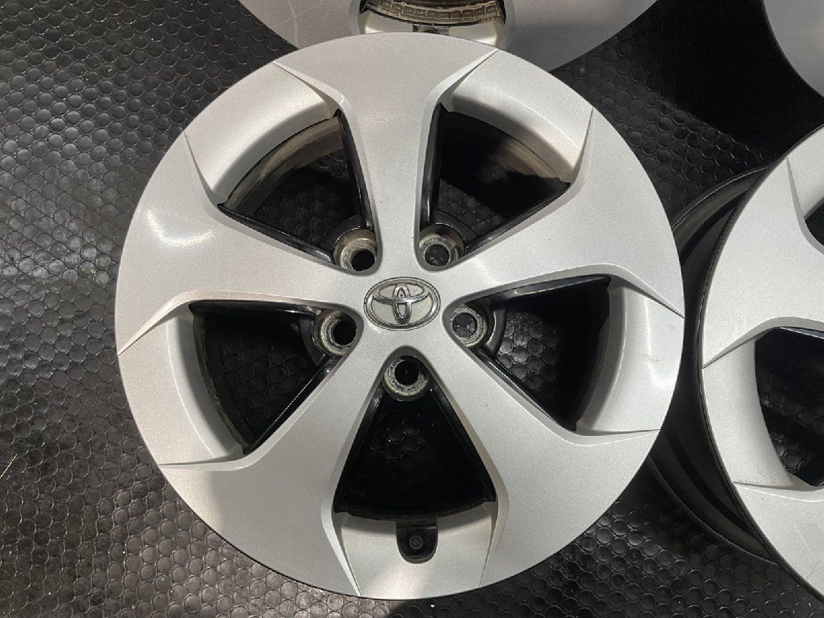 トヨタ３０プリウス後期純正１５インチＡＷタイヤ４本セット⑦ 30 プリウス 純正 アルミ 15インチ トヨタ純正 プリウス30後期 アルミ