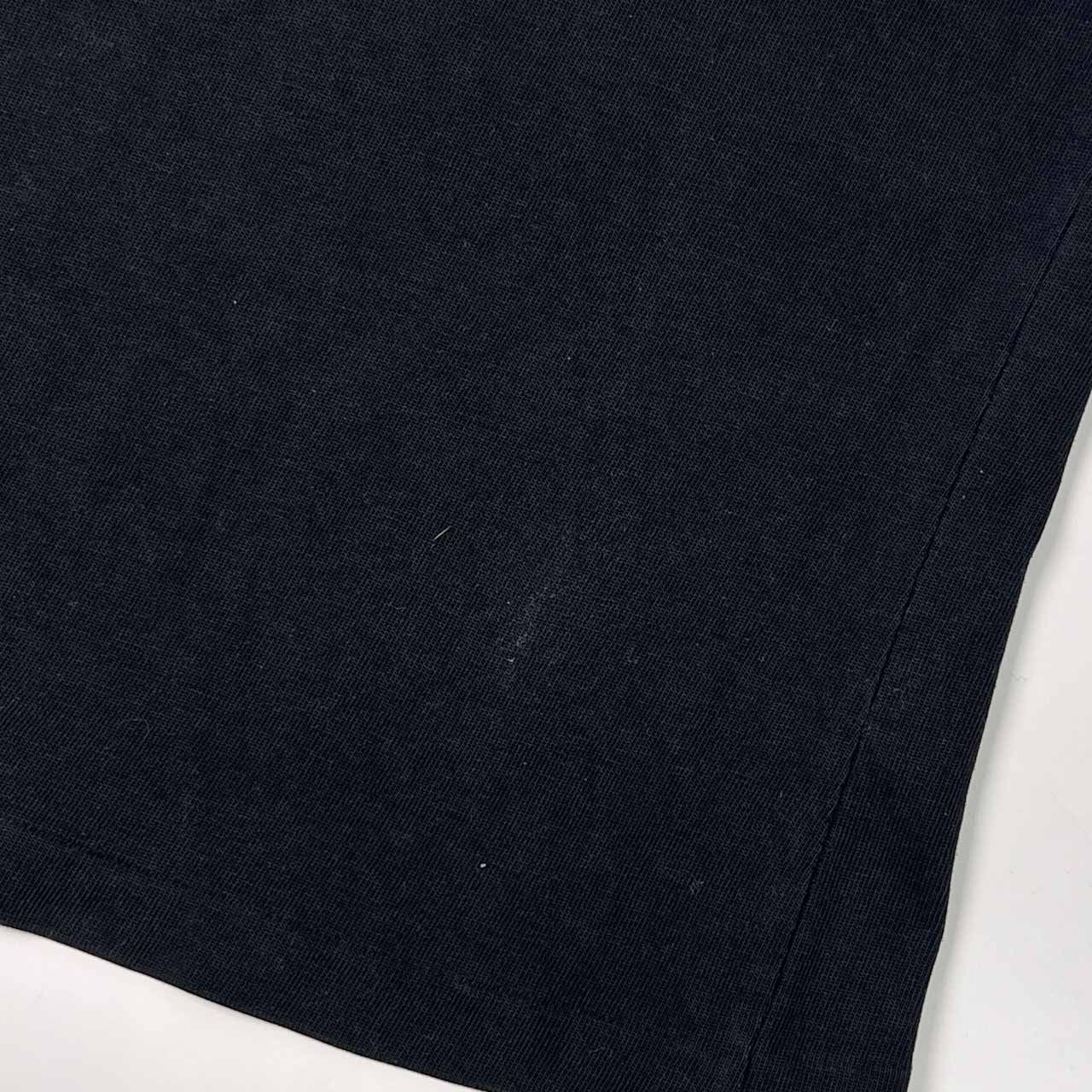 【CANTERBURY】カンタベリー オールブラックス 刺繍 ラガーシャツ S CANTERBURY カンタベリー オールブラックス 半袖 ラガーシャツ