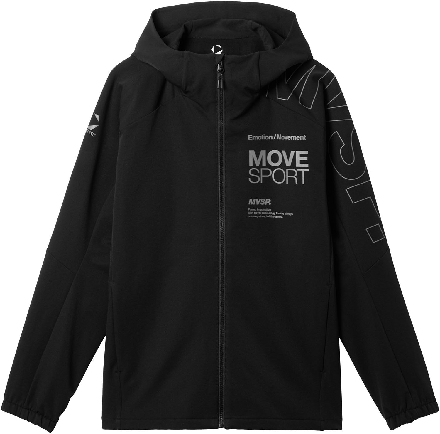 ムーブスポーツ MOVESPORT ACTIVE SUITS HEATNAVI ソフトシェル フーディー ST5FJK22M BK00 ブラック