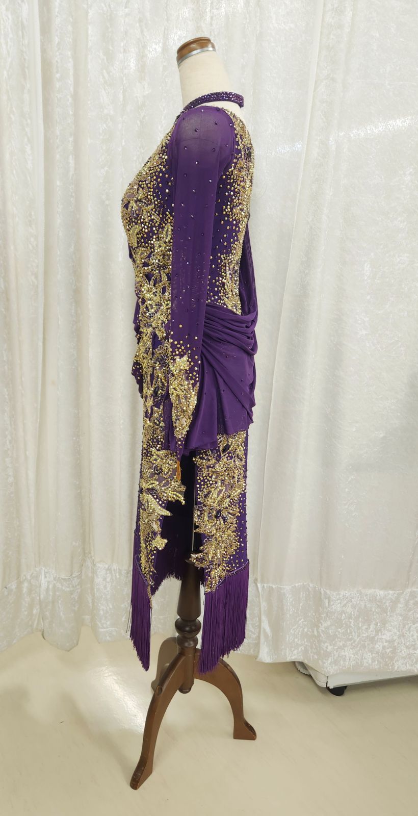 社交ダンス 【白樺ドレス公式】ラテンドレス ダンスドレス ラテン衣装