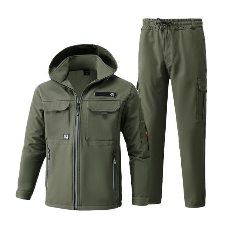 マウンテンジャケット 防風 厚手 登山服 マウンテンパーカー