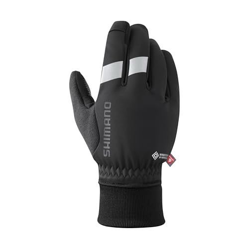 Color ブラック_Style M 手の周りサイズ目安 20.3-22.9㎝ シマノ SHIMANO サイクリンググローブWINDSTOPPER PRIMALOFT グローブ サイズ M 手の周りサイズ目安 20.3-22.9㎝ ブラック