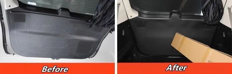 レクサス LM500h用 テールゲートガードマット 傷防止 防汚 簡単取り付け 2個 2色可選 FFCRYSTALESIA_COM