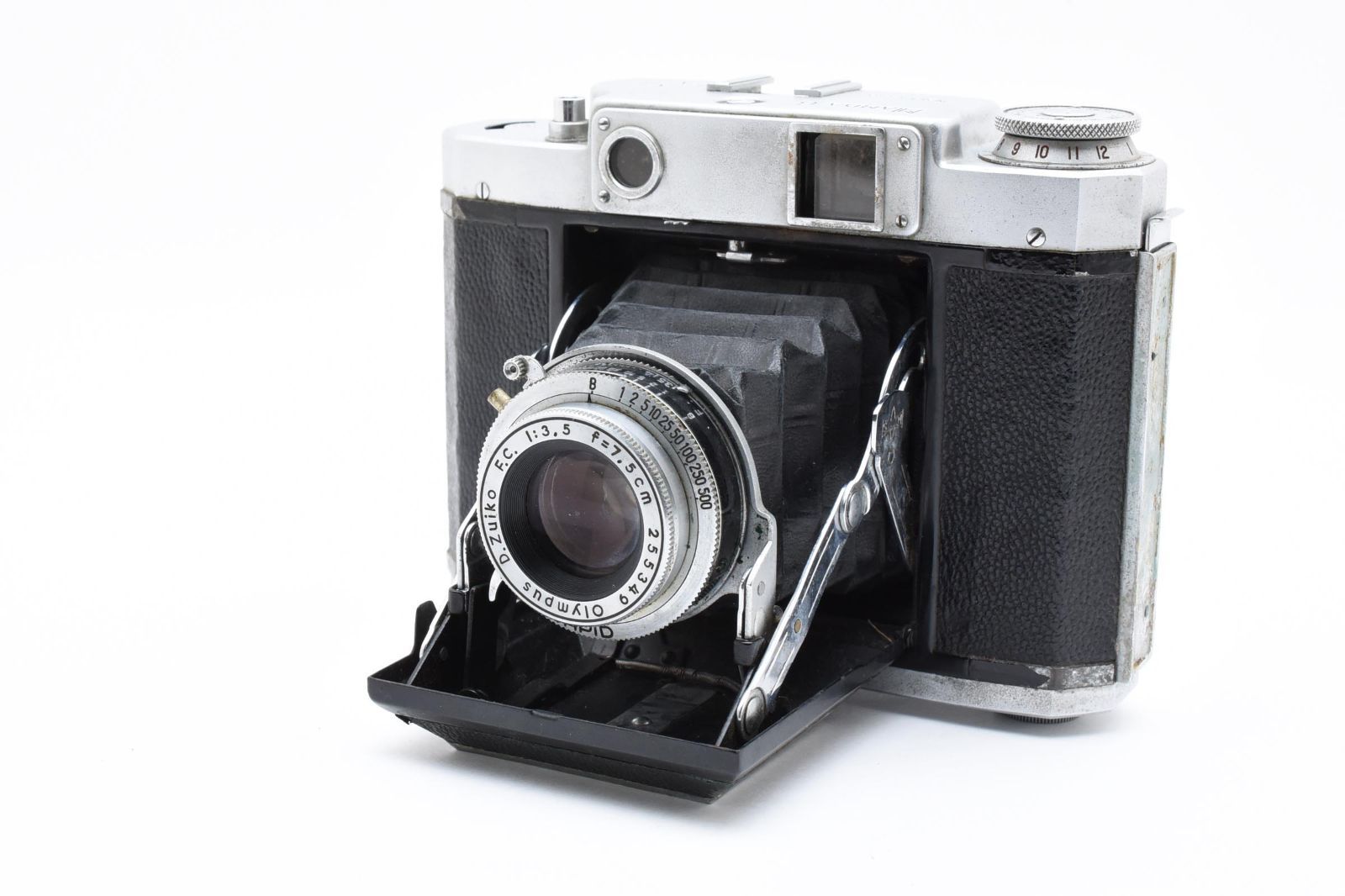 品 マミヤ Mamiya-6 蛇腹カメラ Olympus D.Zuiko F.C. 7.5cm F3.5 LL220 4249