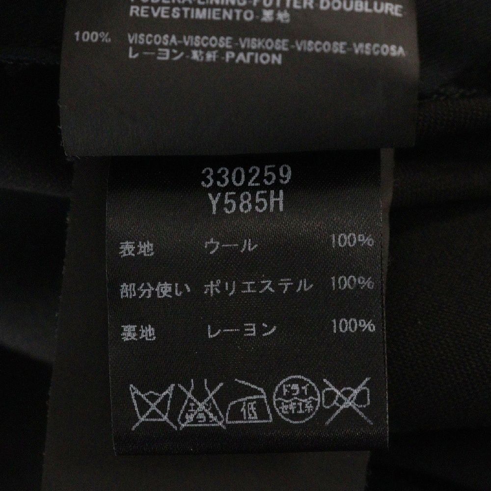 SAINT LAURENT PARIS (サンローランパリ) ウールスリムスラックス