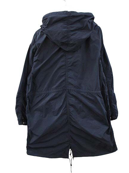 コモリ COMOLI タイプライターフードコート 3 ネイビー モッズ