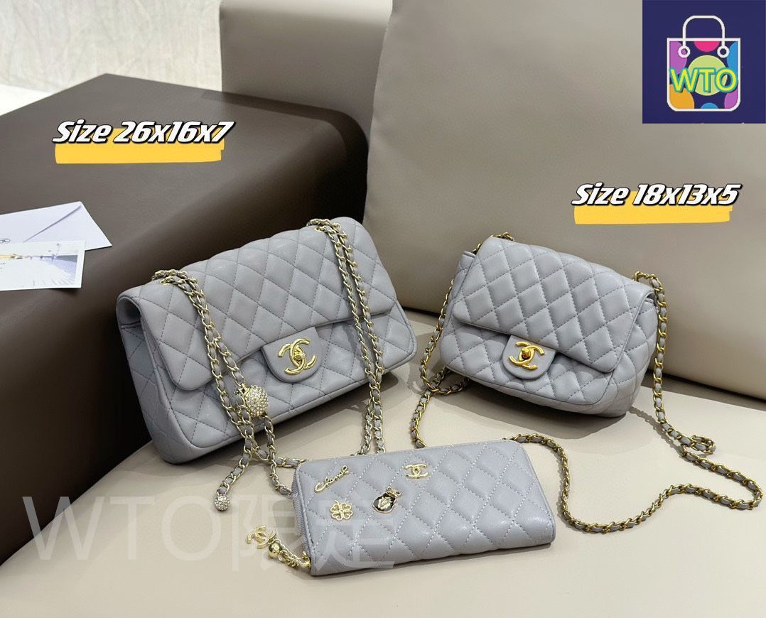 再値下げ！　シャネル3点セット 極美品】CHANEL シャネル ショルダーバッグ 財布 3点セット