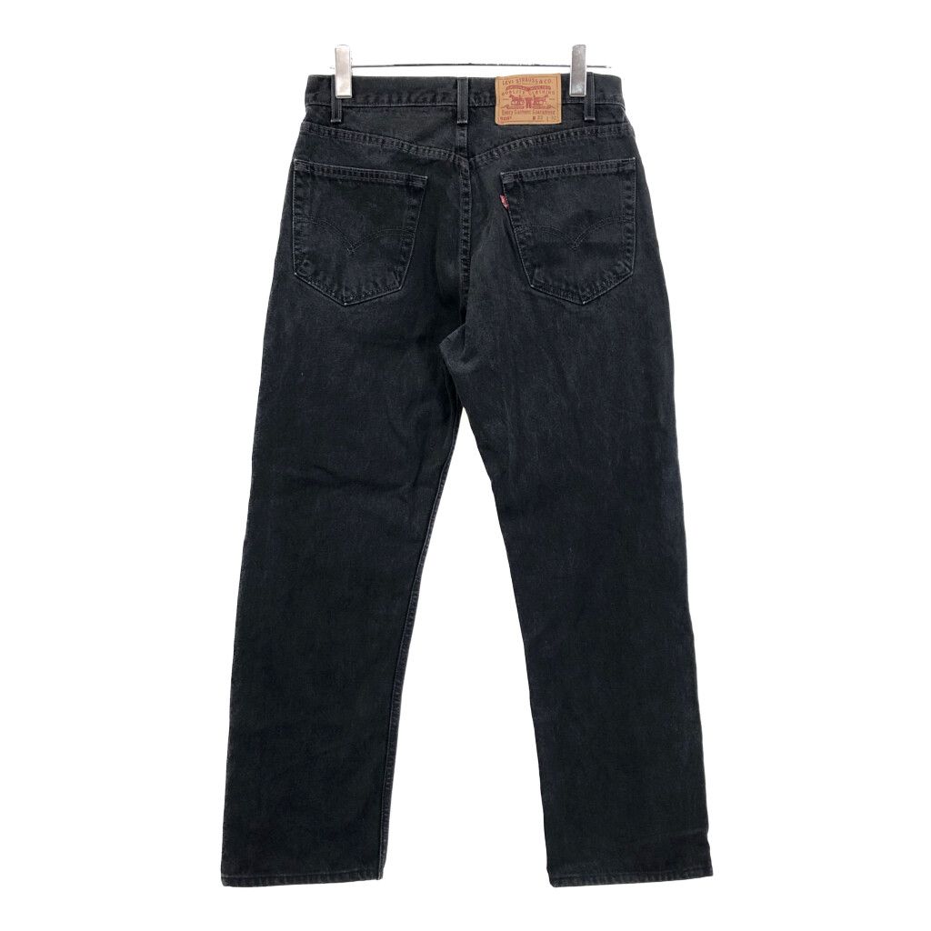 90年代 Levi s リーバイス デニムパンツ ブラック メンズ W33 L32 古着 V3992