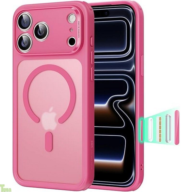 新作，大得価 【3倍米軍MIL規格・MagSafe対応】ESR iPhone 17 Pro ケース 米軍保護工学 ワイヤレス充電/25Wの高速充電に対応 傷に強い背面 衝撃吸収 耐黄変 いPhone17Pro ケース エアガードガードコーナー カメラコン その他