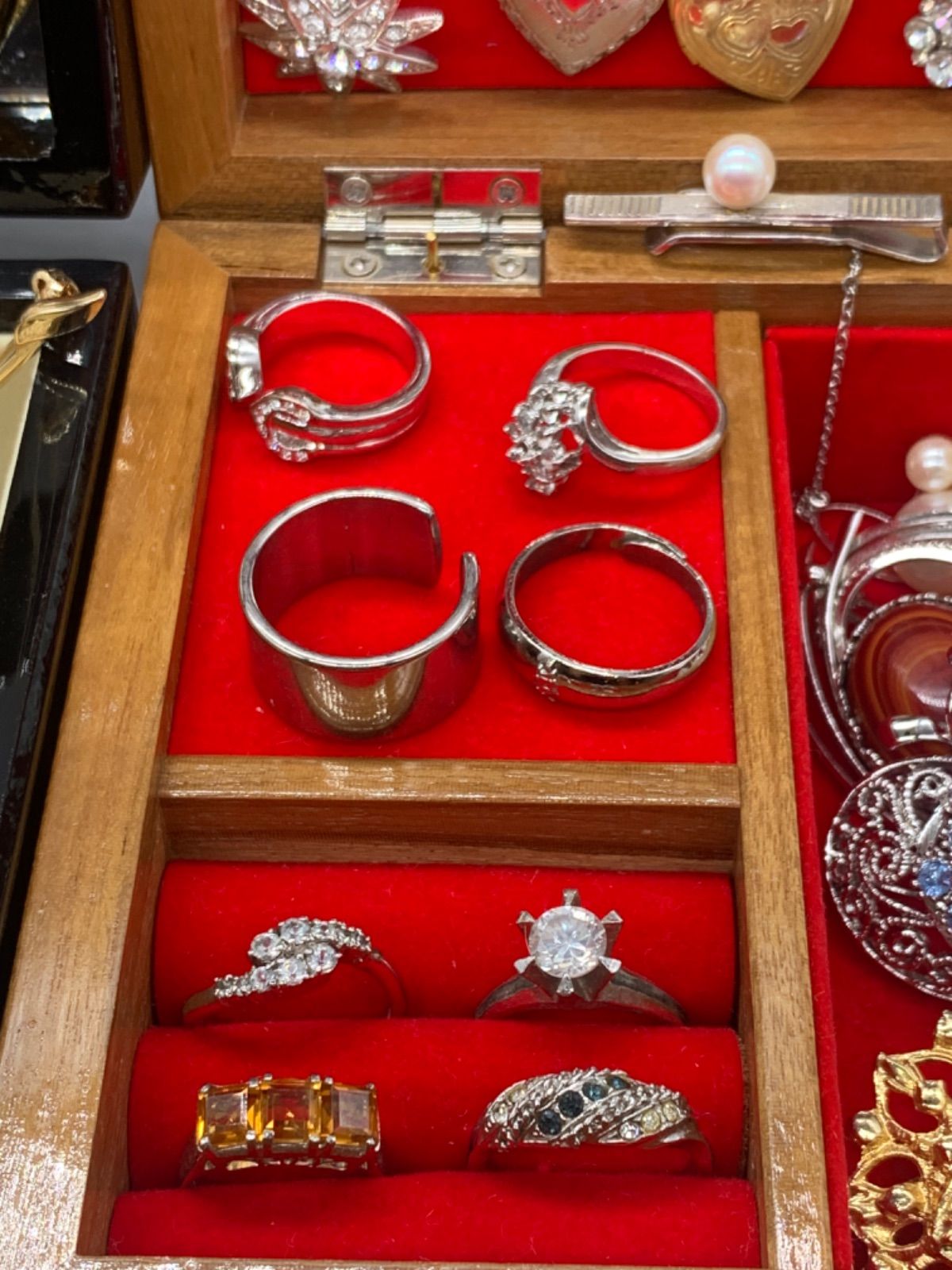 遺品整理 生前整理 アクセサリー まとめ売り ネックレス リング