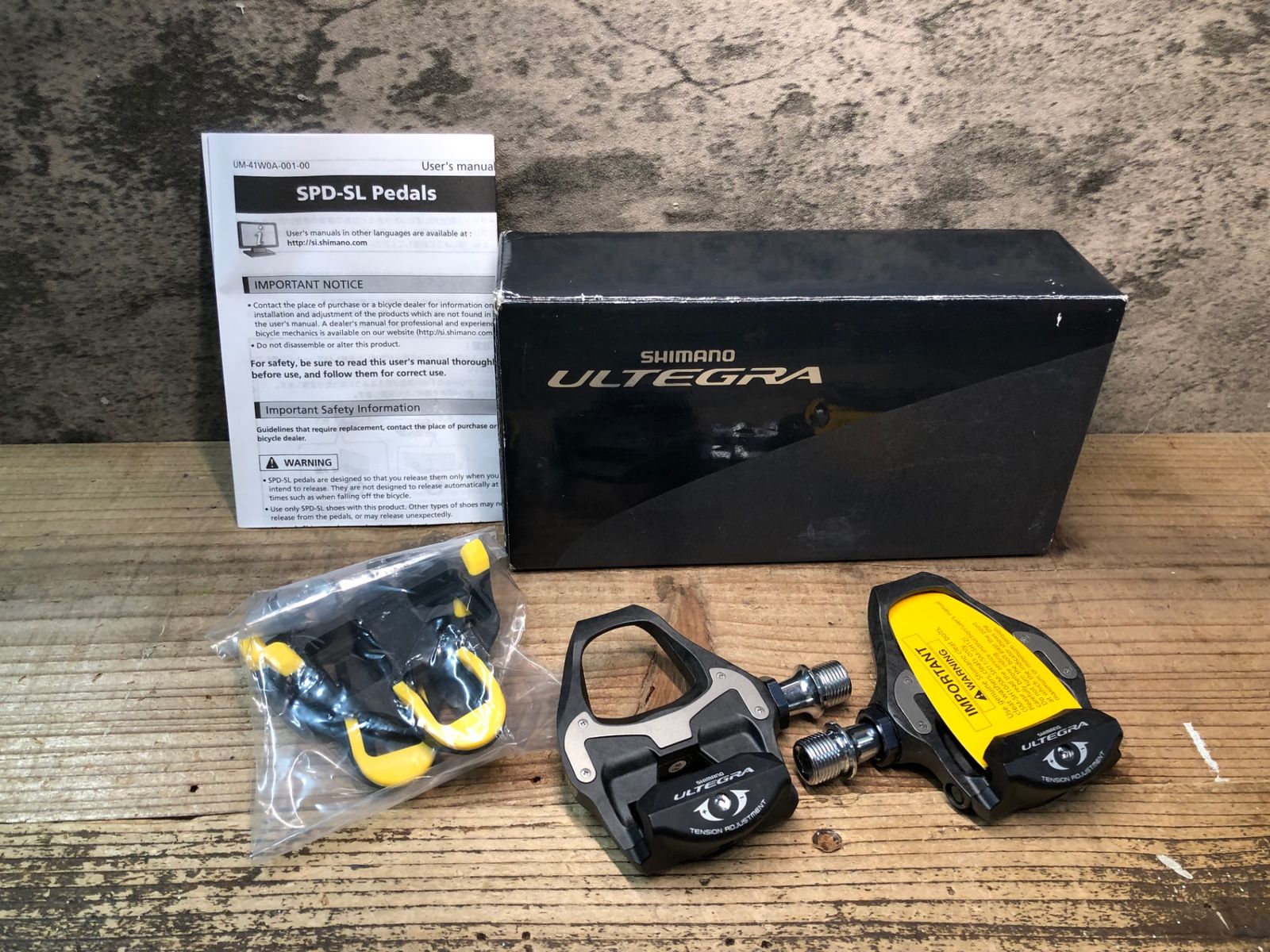 JK455 シマノ SHIMANO アルテグラ ULTEGRA PD-6800 ビンディングペダル SPD-SL