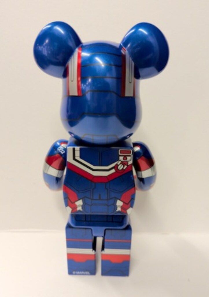 MEDICOMTOY BE@RBRICK IRON PATRIOT 400% BE@RBRICK IRON