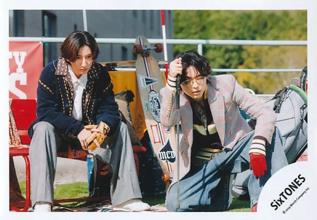 中古】生写真(STARTO) SixTONES/京本大我・松村北斗/横型・全身