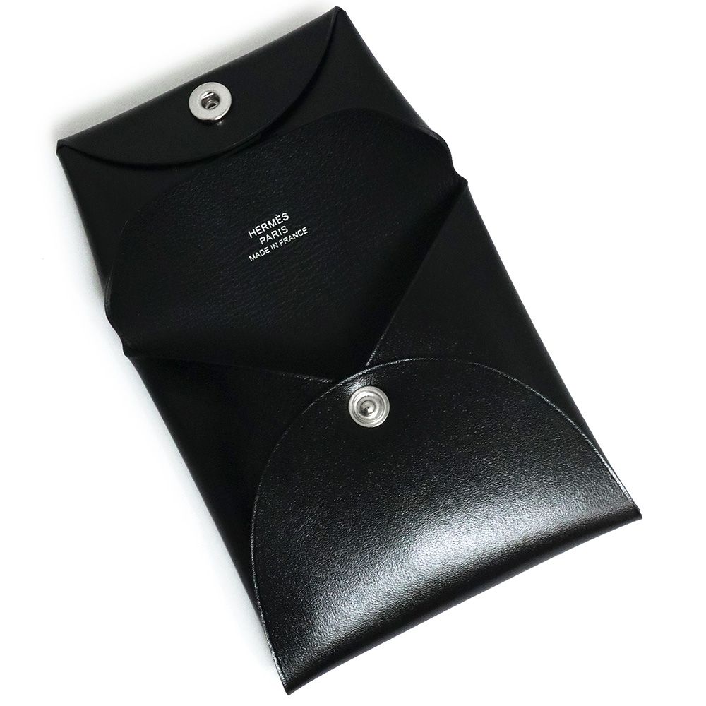 エルメス バスティア GM コインケース 小銭入れ 財布 ボックスカーフ