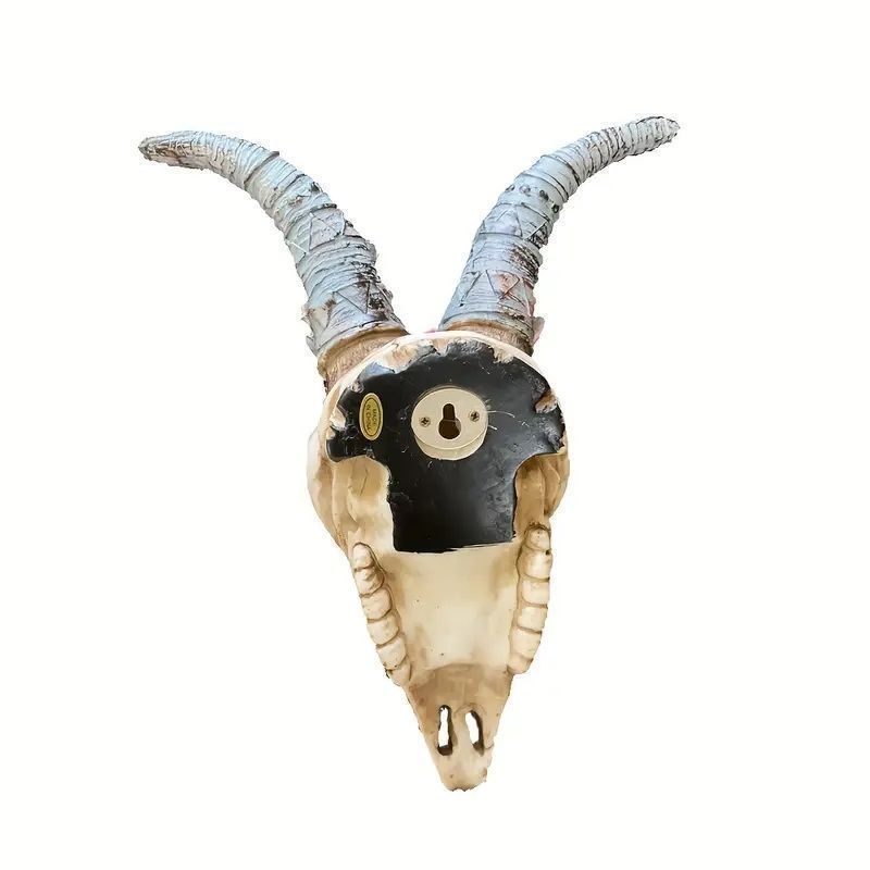 ハンティングトロフィー オブジェ 壁掛けインテリア 動物の頭 羊