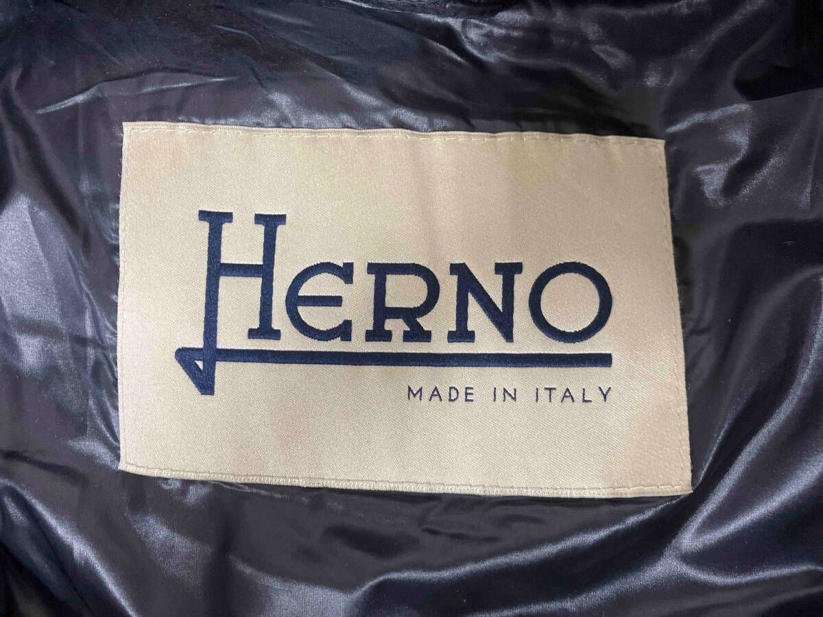 HERNO|ヘルノ|ダウンコート|ニット切替|ブラック|サイズ38|PI0823D