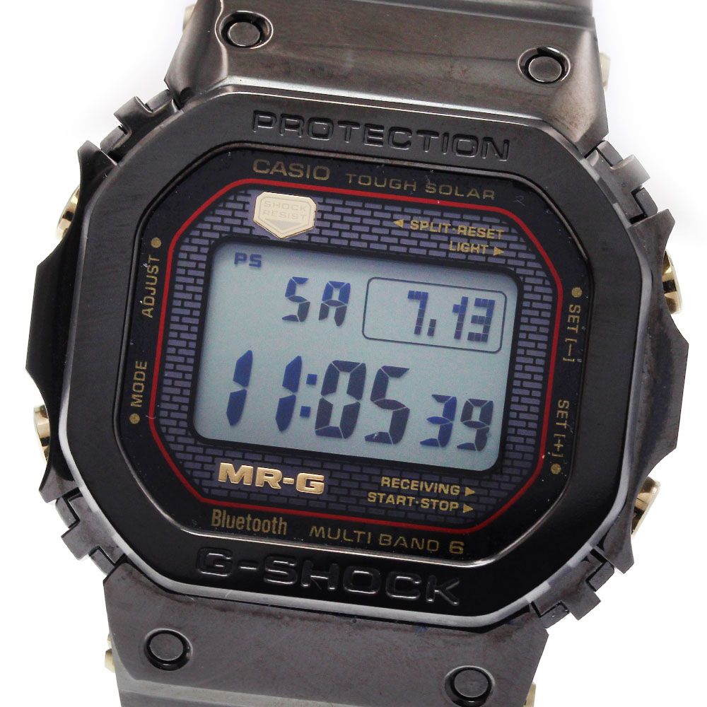 カシオ CASIO MRG-B5000BA-1JR G-SHOCK MR-G ソーラー電波 メンズ美品箱・保証書付き_827926 - メルカリ