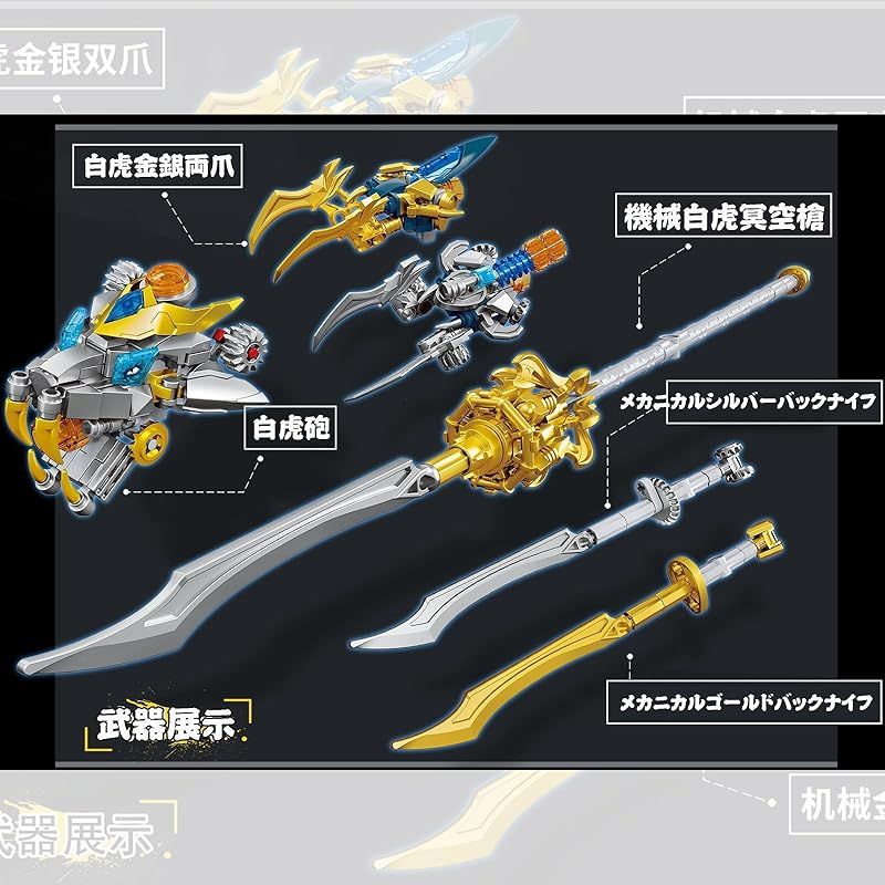 アクションフィギュアブロックモデル