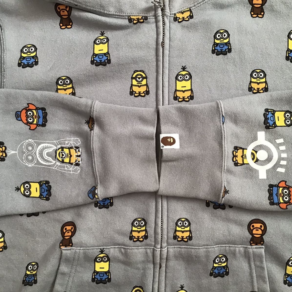 激レア APEシャークパーカー ミニオンコラボ 限定モデル 2025年最新a