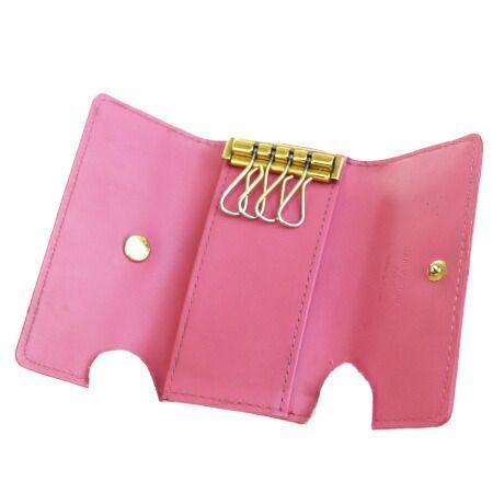 ✨希少✨ルイ・ヴィトン✨ キーケース ピンク 4連キーケース ヴェルニ