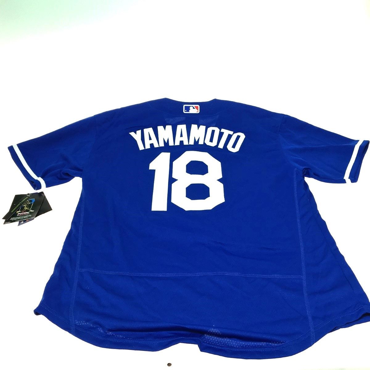 NIKE - ◎◎NIKE ナイキ ロサンゼルス・ドジャース 山本由伸 背番号18 レプリカユニフォーム タグ付き サイズ44 ブルー 山本由伸 ユニフォーム YOUTH ロサンゼルス ドジャース ナイキ