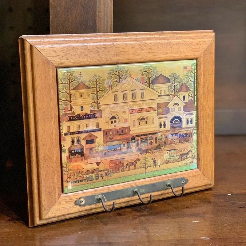 レトロ ビンテージ 壁掛け キーフック Georgina's Country Creations