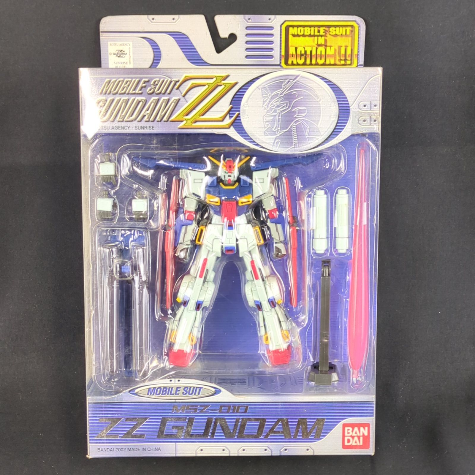品 未開封品 バンダイ MS in ACTION!! モビルスーツ イン アクション機動戦士ガンダムZZ MSZ-010 ZZガンダム