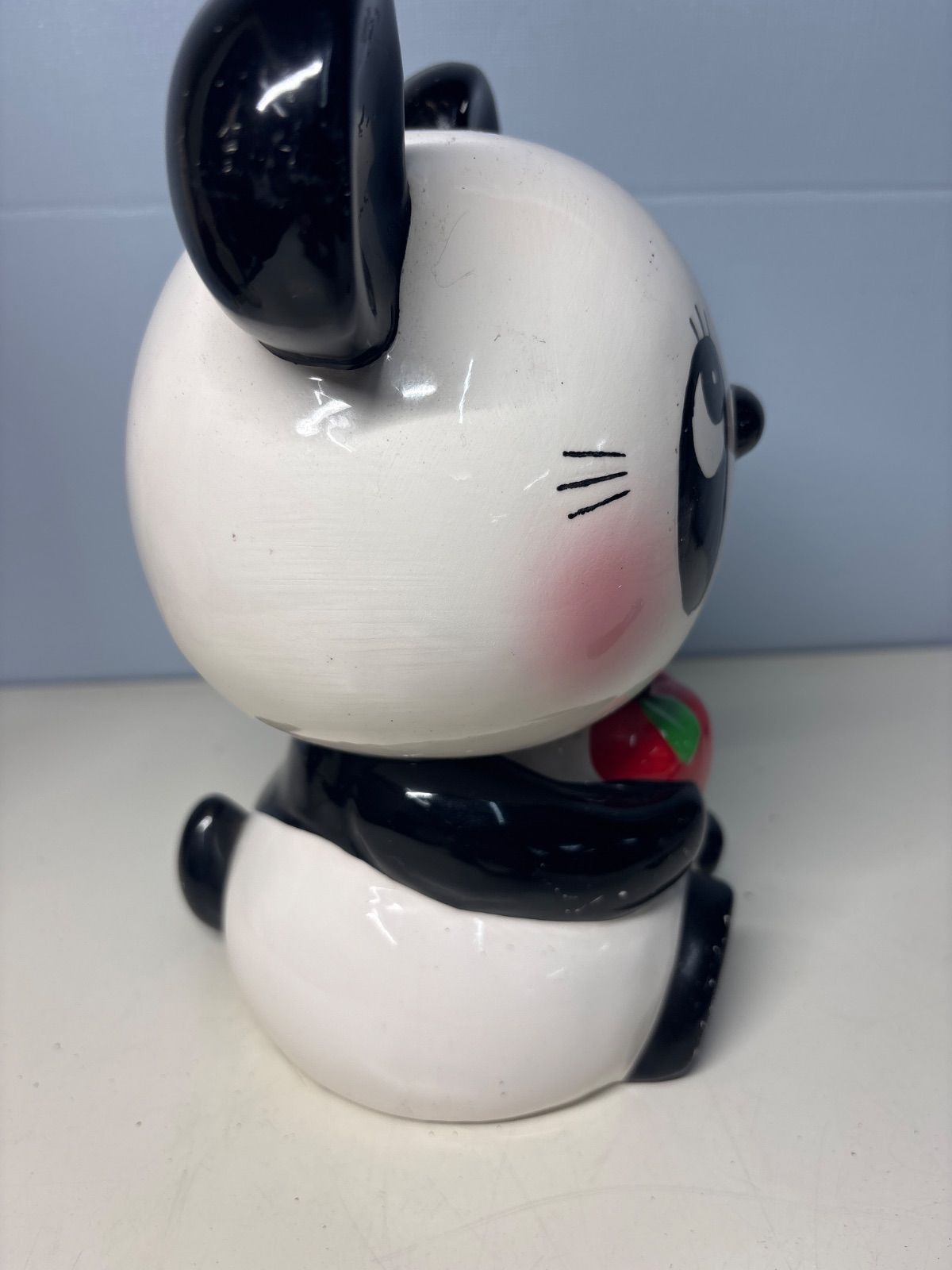 ルネパンダ 内藤ルネ 貯金箱 りんご 昭和レトロ Yahoo!オークション - Y 昭和レトロ 内藤ルネ ルネパンダ 貯金箱