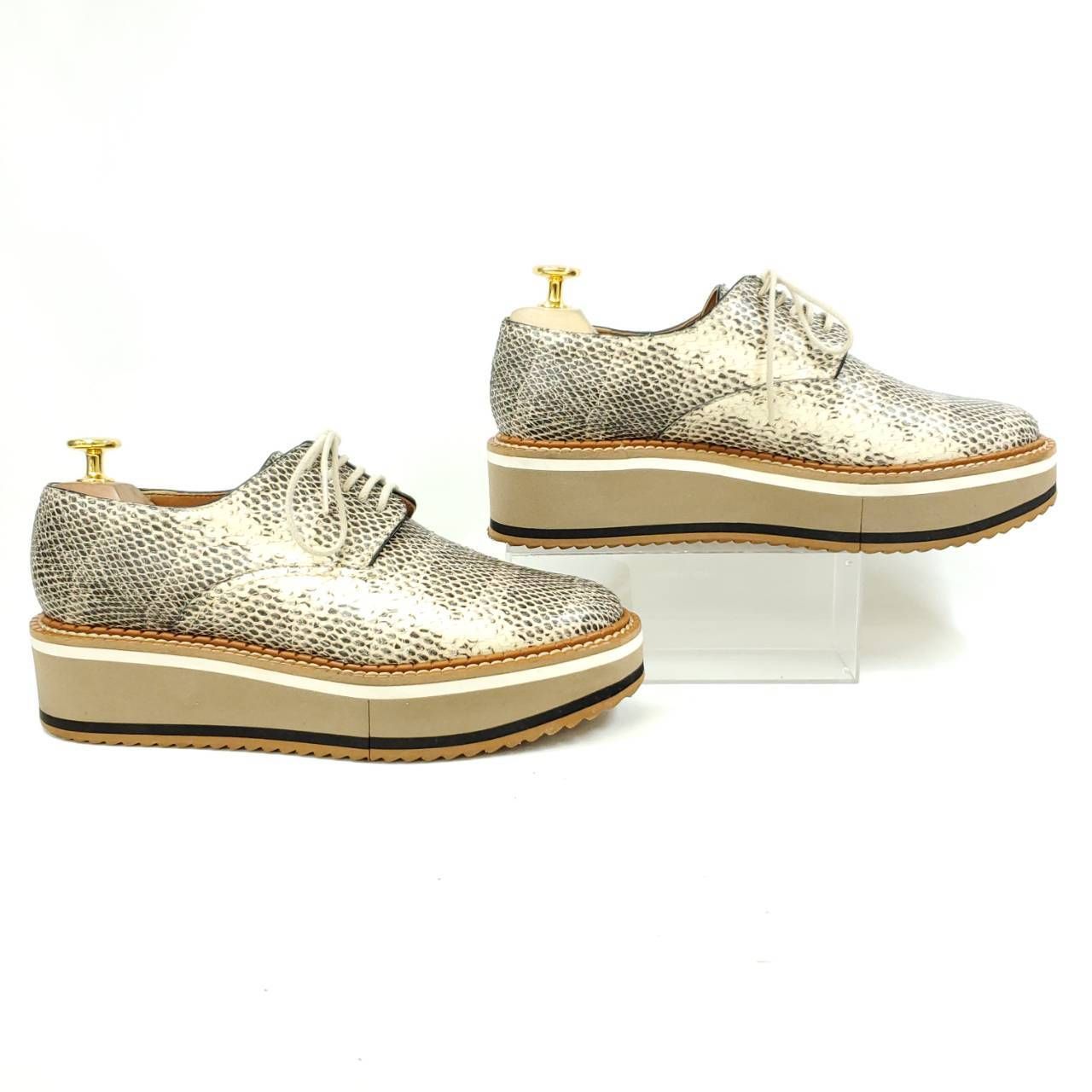 ロベールクレジュリー き 定価9万円 BROOK6 厚底 パイソン WWW_NOITHATQUANGTHANH_NET