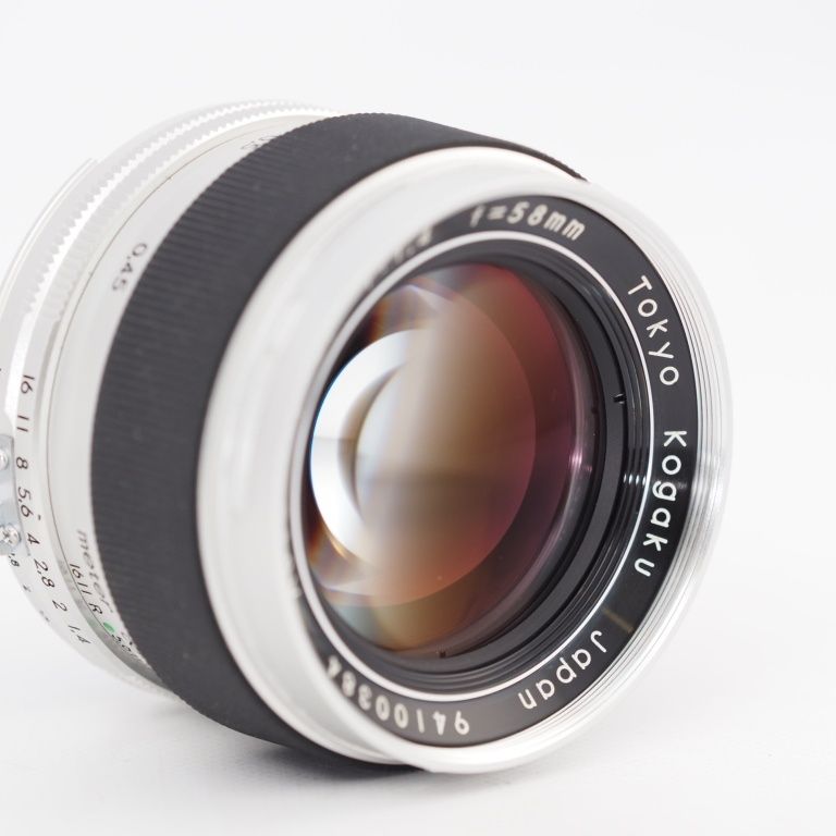 COSINA (コシナ) Auto-Topcor 58mm F1.4(Ai-s) 良級】 COSINA コシナ Tokyo Kogaku Auto-Topcor 58mm F1.4 Nikon Ai-S