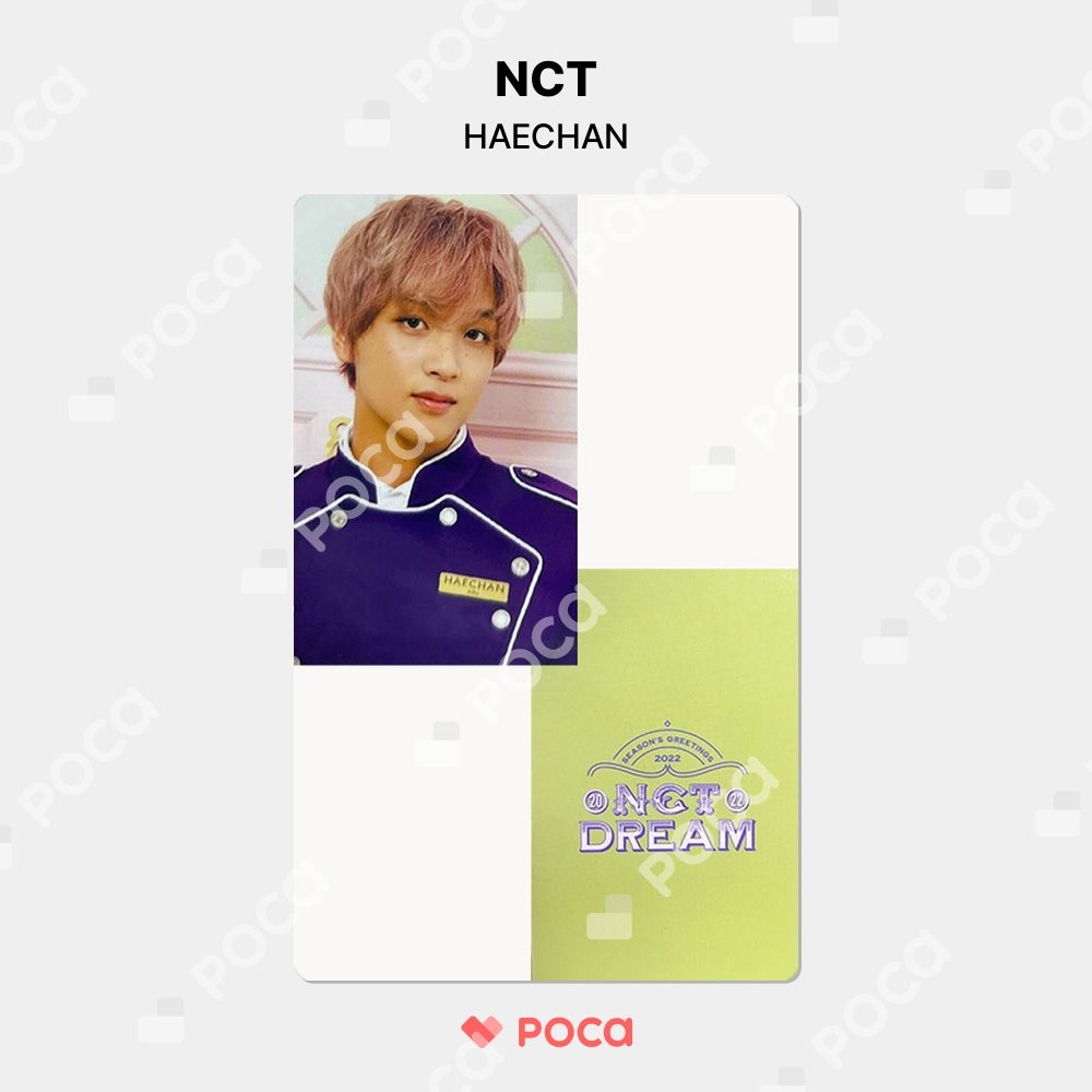 NCT ヘチャン トレカ 2022 SEASON'S GREETINGS APPLEMUSIC