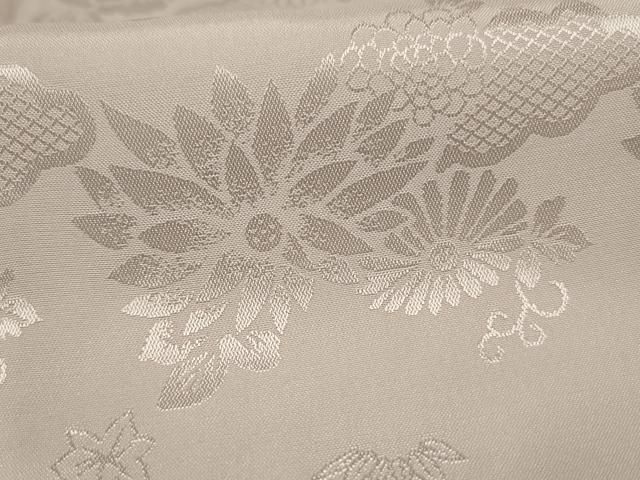 平和屋着物□半襦袢 二尺袖用襦袢 無双仕立て 草花地紋 洗える