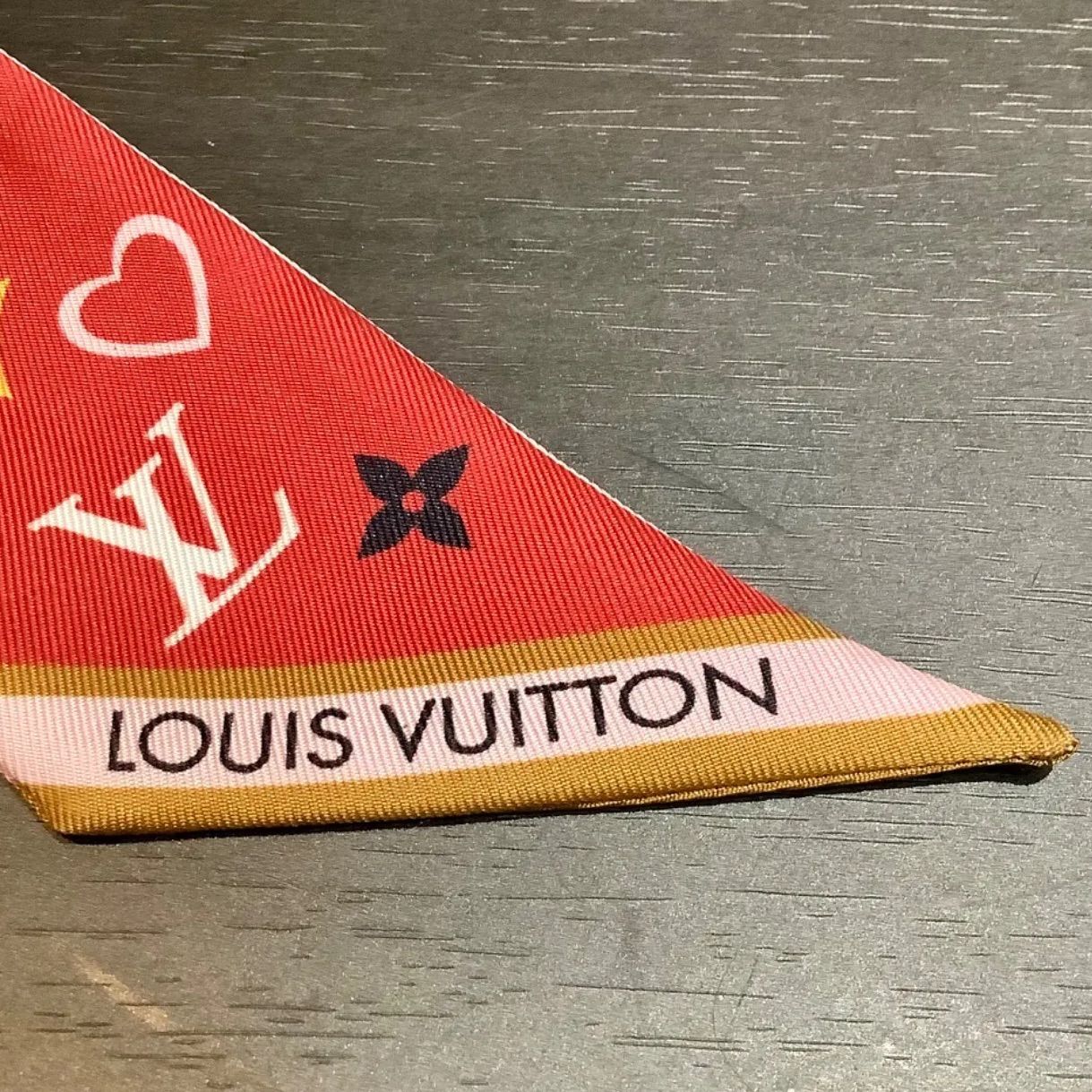 ルイヴィトン バンドー BB マイトゥルー LV モノグラム スカーフ ピンク LOUIS VUITTON ルイヴィトン スカーフ バンドー・モノグラム