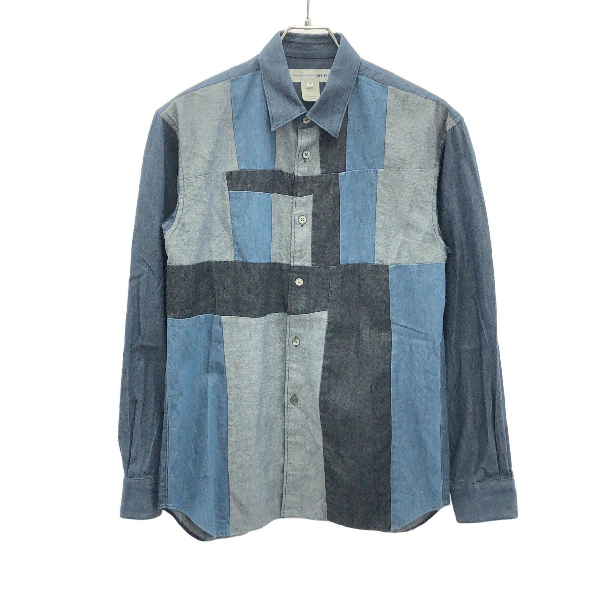 COMME des GARCONS SHIRT コムデギャルソンシャツ デニムパッチワーク