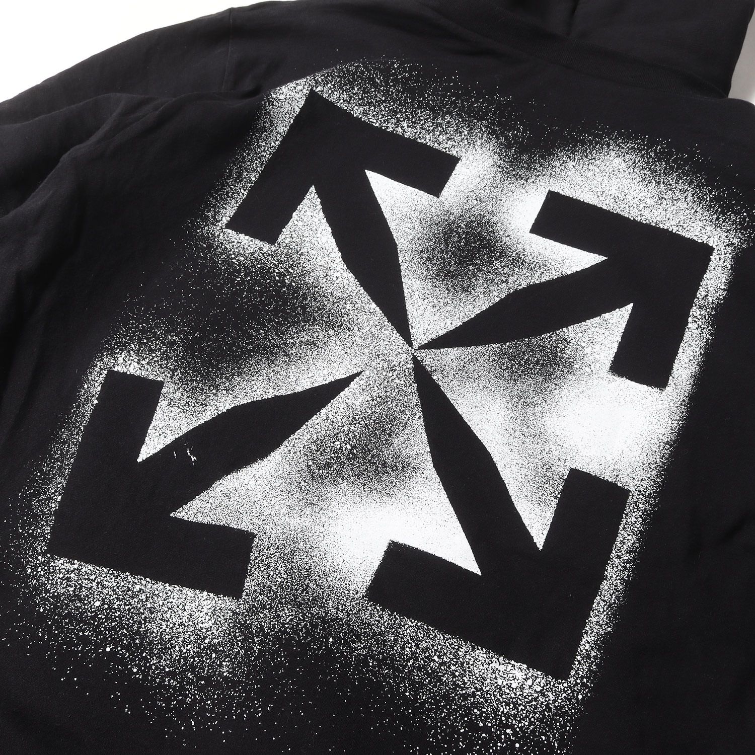 OFF-WHITE オフホワイト パーカー ブラック 黒 サイズ:L | 20AW 